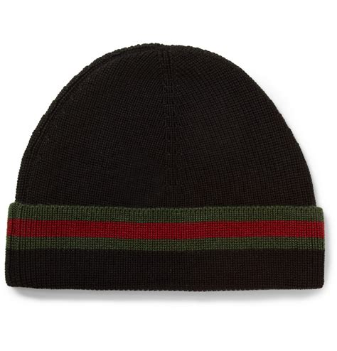 mens gucci wool hat|gucci hat men's price.